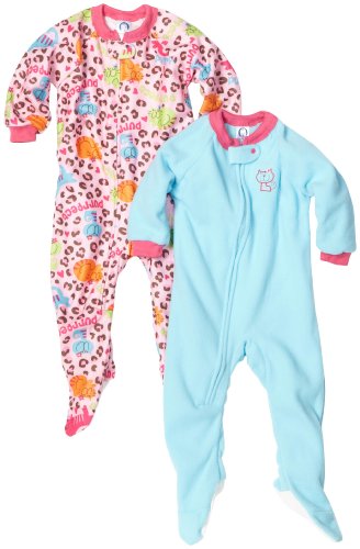Gerber Baby-Girls Infant 2-Pack Purrfect Kitty Blanket Sleeper