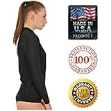Rash Guard For Women - Long Sleeve, UV 50 Skin/Sun Protection, High Quality Swim & Workout Shirt. Lifetime Warranty, Made In The USA! - Goddess Rash Guards Are The Ultimate Athletic Compression Shirt. Perfect for Crossfit, Swimming, Surfing, Cycling or Running. ON SALE NOW!