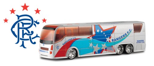 Childrens Toyshop  Toys : Rangers FC Die Cast Tour Bus WHITE