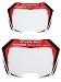 Sporting Goods : REDLINE 2008 Flight Number Plate Mini / Cruiser Red/White/Black