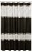 Maytex Marco Fabric Shower Curtain, Black Maytex Marco Fabric Shower Curtain, Black