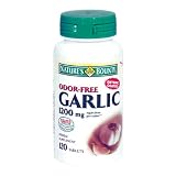 Nature's Bounty Garlic, 2000mg, Odor-Free, Enteric Coated, 120 Tablets (Pack of 4)