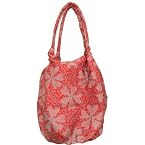 Maroon Cotton Ladies Hand Bag