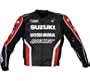 Joe Rocket Replica Superbike Suzuki Leather Jacket - Black/Gun Metal/Silver - 52