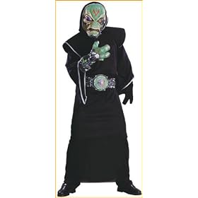 Cyborg Alien Costume Boy - Child 12-14
