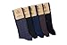 Christmas Gift and Stocking Stuffer Comfy Bamboo Men's 5 Pack Casual and 1 Ankle Socks-The Softest