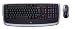 Logitech Cordless Desktop LX 710 Laser - Keyboard - wireless - RF - mouse - USB wireless receiver - black, silver - US International