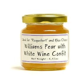 L'Epicurien Williams Pear with White Wine Confit for Blue Cheese - 4.41 oz.