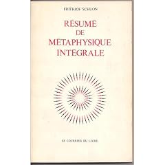 R�sum� de m�taphysique int�grale