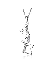 Alpha Delta Pi Diagonal Silver Lavalier (ADP-P002)