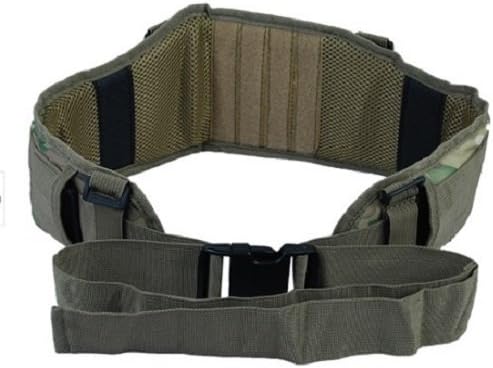 Tactical putt belt MOLLE system compatible with suspenders microfiber set (MAUMU) (CP Camouflage )
