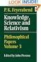Knowledge, Science and Relativism