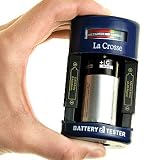 La Crosse Technology 911-114 Portable Battery Tester
