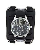 Elvis Presley Men's Wide Leather Cuff Band Watch Model # EV-W19A