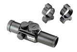 Bushnell Trophy Riflescopes - 1x28 Red Dot Sight, Matte, 4 Interchangeable Ret.