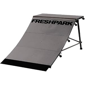 Freshpark Professional Bmx And Skateboarding Quarter Pipe