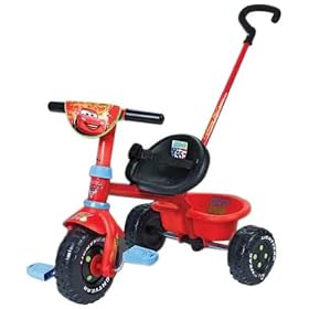 Smoby - A1102122 - V�lo et V�hicule pour Enfants - Porteur - Be Fun - Cars 2