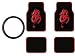 A Set of 4 Universal Fit Plush Carpet Floor Mats For Cars /... A Set of 4 Universal Fit Plush Carpet Floor Mats For Cars /...