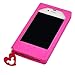 HELPYOU iphone 5 Cute Cartoon Disney Lovers Minnie Mouse Pattern Soft Silicone Case Protective Cover for Apple Iphone 5 5G 5S