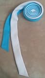 Mane Roll - Turquoise and White 