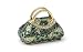 Dark Green Swarovski Crystal with Crystal Enamel Purse Card Holder