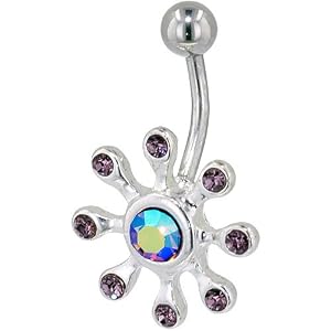 Austrian Crystal Fashion Piercing Jewelry