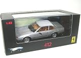 Ferrari 412 Elite Edition Silver 1/43 Diecast Car Model