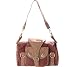 Susan Nichole Women's Sculpted Western Medium Hobo,Ruby