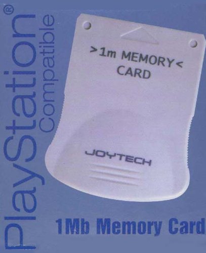 Childrens Toyshop  Video Games : Memory Card 1 MB - Grey