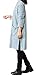 Hole Tide Women's Solid Color V-Neck Cotton & Linen Long Sleeves Blouse Dress