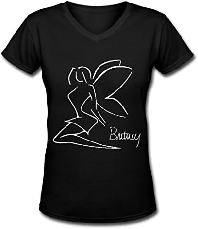 LHQ strong women's Britney Spears shirt women's t shirt Black XL