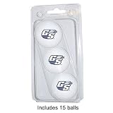 Georgia Southern Eagles NCAA 15 Golf Ball Clear Pack