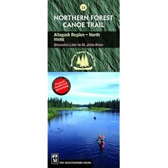 Northern Forest Canoe Trail Map 13: Allagash Region, North: Maine, Umsaskis Lake to St. John River (Northern Forest Canoe Trail Maps)