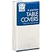 Bakers & Chefs White 3-Ply Banquet Paper Poly Disposable TableCloth 54