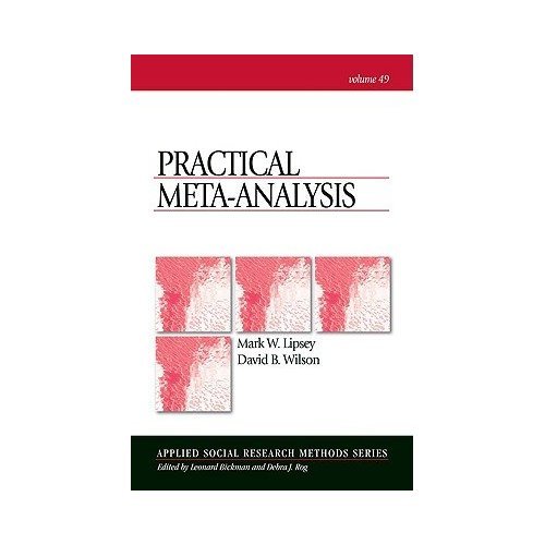 Practical MetaAnalysis (Applied Social Research Methods