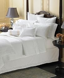 Martha Stewart Collection "Trousseau" English Lace Duvet Cover, King Trousseau