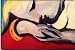The Rest By Pablo Picasso Canvas Giclee Art Print #330 40"x26"