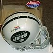 New York Jets Super Bowl III Riddell Chrome Mini Helmet - New York Jets NFL Football