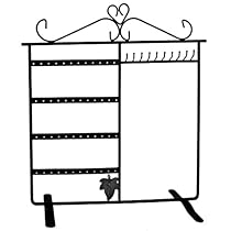 Classic Black Jewelry Holder, Jewelry Stand for Earrings / Necklaces / Brecelets, Gift Idea