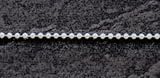 Sterling Silver 1.50mm Beaded Chain Necklace (Available in Different Sizes)