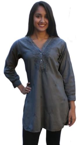 Ayurvastram Pure Cotton Shirt Tunic Top Kurti