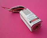 12v 50mW 532nm グリーン ドット レーザーのフォーカス モジュールワット/ ヒートシンク