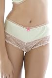 Mimi Holliday SS12-115 Mojito Lime and Peach High Waisted Corset Knicker