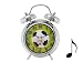 SOCCER ball retro musical ALARM CLOCK home decor