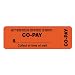 Tabbies 40566 Tabbies Medical Labels, ATTENTION OFFICE STAFF, 3 x 1, Orange, 500/RL