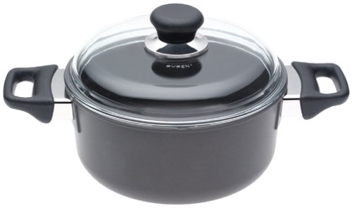 Scanpan Classic Ceramic Titanium 2-3/4-Quart Low Stew Pot with Cover