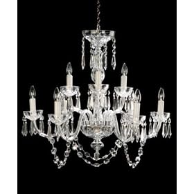 Waterford Lismore 9-Arm Chandelier by Waterford