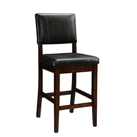 Click here to buy Linon Milano Counter Stool 24 by Linon.