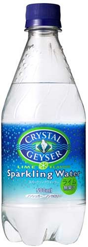 (お徳用ボックス) クリスタルガイザー スパークリングライム 500ml×24本