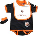 Cincinnati Bengals NFL Creeper/Bootie Set 12 Months Amazon.com